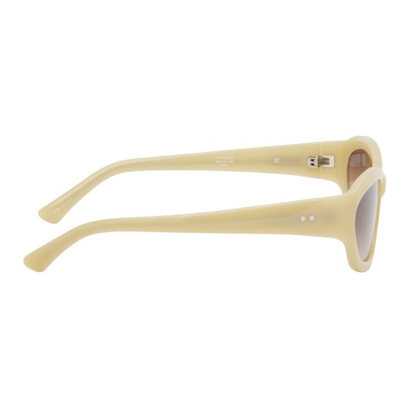  드리스 반 노튼 Dries Van Noten Beige 린다 패로우 Linda Farrow 에디트 Edition Goggle Sunglasses 241358M134002