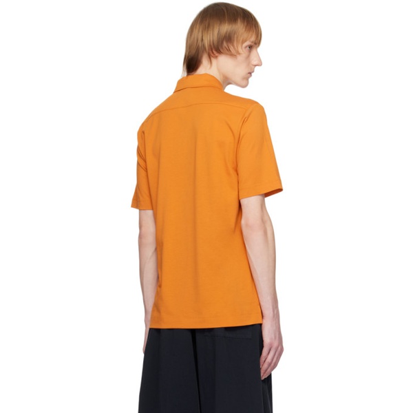  드리스 반 노튼 Dries Van Noten Orange Pocket Polo 231358M212001