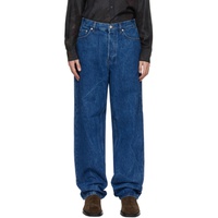 드리스 반 노튼 Dries Van Noten Blue Faded Jeans 232358M186018