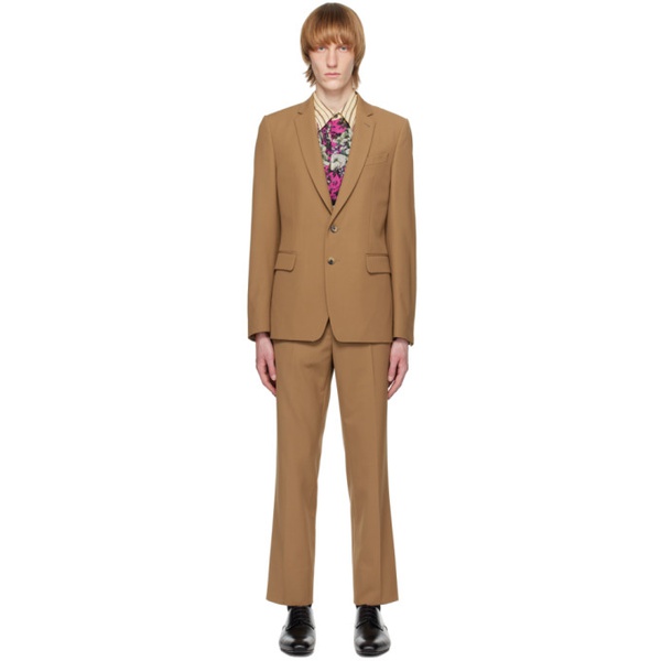  드리스 반 노튼 Dries Van Noten Brown Slim-Fit Suit 231358M196019