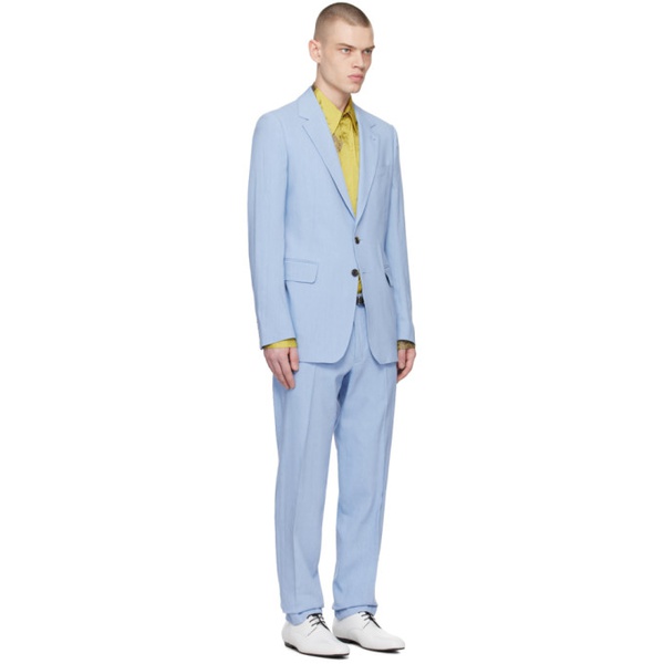  드리스 반 노튼 Dries Van Noten Blue Two-Button Suit 231358M196014