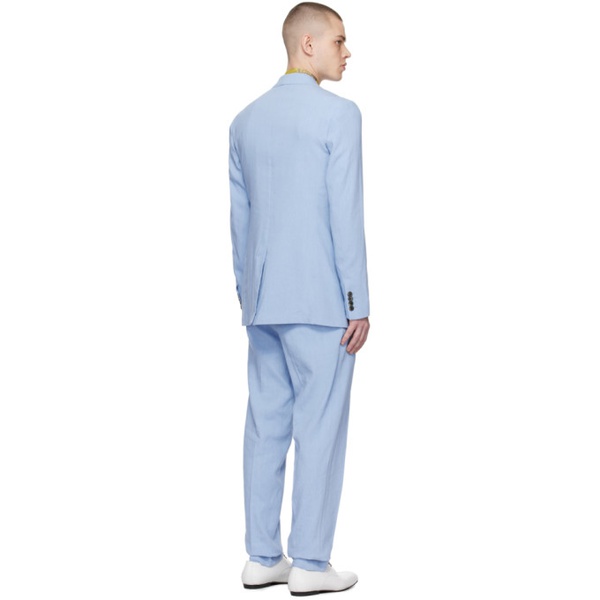  드리스 반 노튼 Dries Van Noten Blue Two-Button Suit 231358M196014