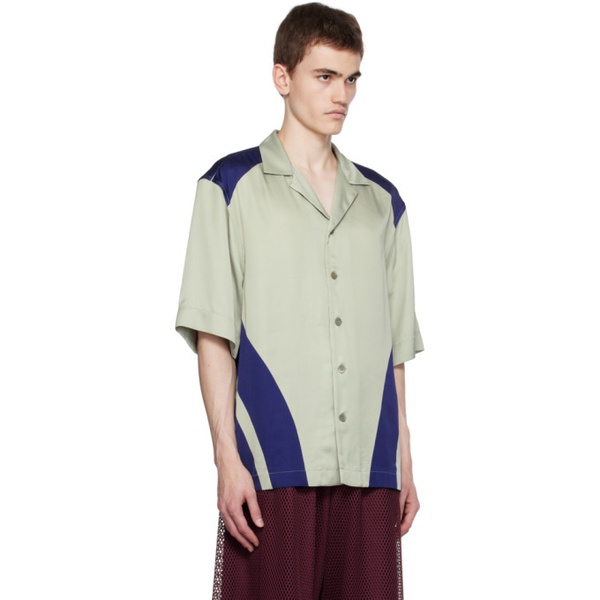  드리스 반 노튼 Dries Van Noten Gray Printed Shirt 232358M192015