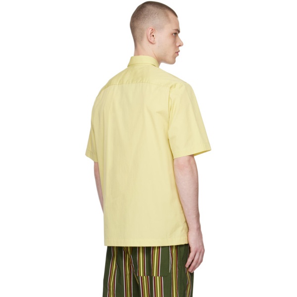  드리스 반 노튼 Dries Van Noten Yellow Spread Collar Shirt 231358M192056