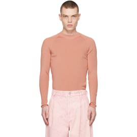 드리스 반 노튼 Dries Van Noten Pink Crewneck Sweater 231358M201000
