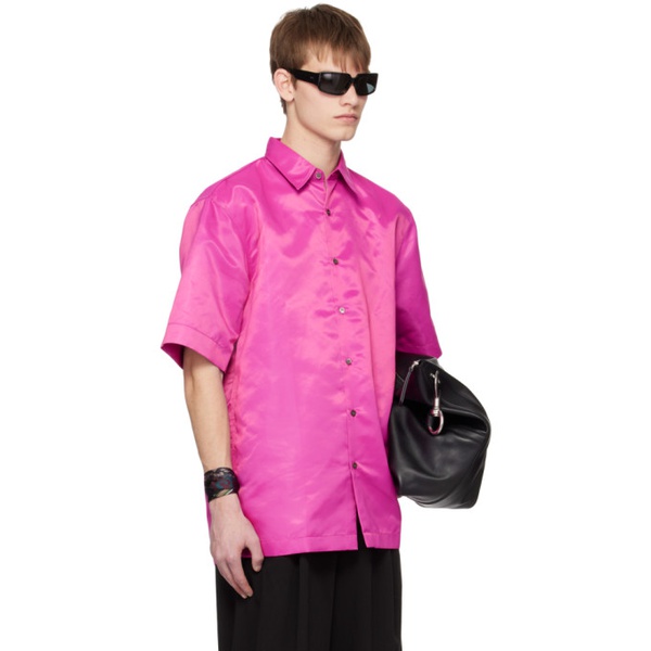 드리스 반 노튼 Dries Van Noten Purple Buttoned Shirt 231358M192080