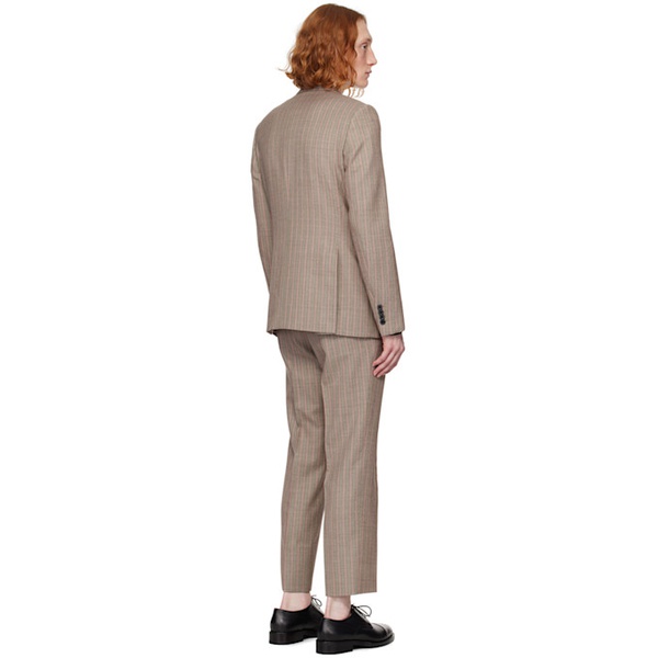  드리스 반 노튼 Dries Van Noten Brown Slim Fit Suit 241358M196007