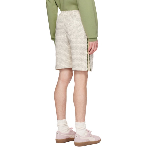  Droele De Monsieur Beige Le Short Tweed Shorts 241572M193006