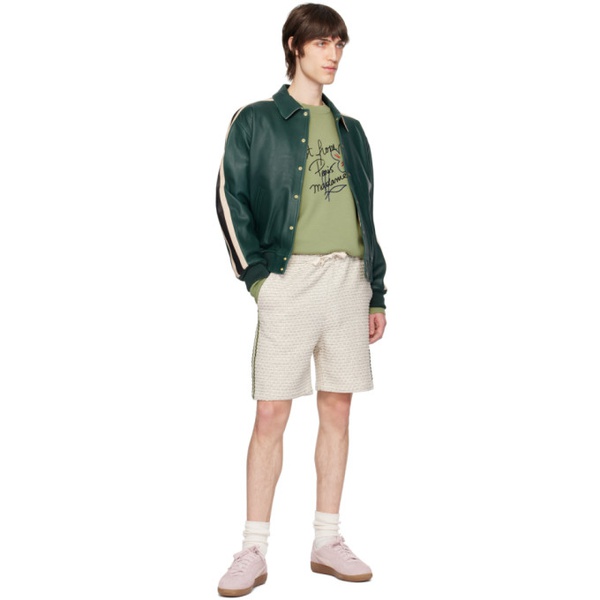  Droele De Monsieur Beige Le Short Tweed Shorts 241572M193006