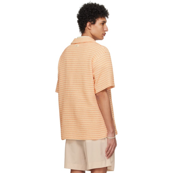  Droele De Monsieur Orange La Chemise Tweed Shirt 241572M192006