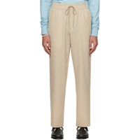 Droele De Monsieur Beige Le Pantalon Droit Trousers 241572M191003