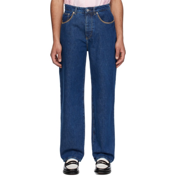  Droele De Monsieur Blue Le Jean Brode Jeans 241572M186000