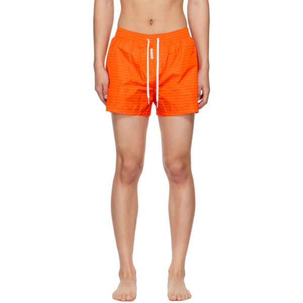  디스퀘어드2 Dsquared2 Orange Loop Swim Shorts 231148M208005