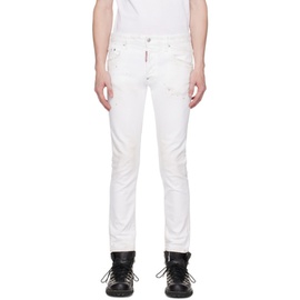 디스퀘어드2 Dsquared2 White Skater Jeans 232148M186005