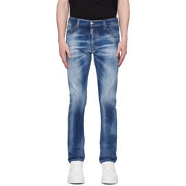 디스퀘어드2 Dsquared2 Navy Cool Guy Jeans 232148M186010