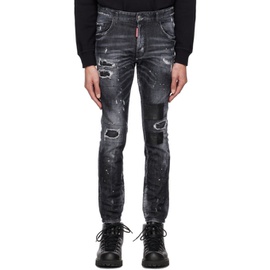 디스퀘어드2 Dsquared2 Black Skater Jeans 231148M186001