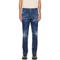 디스퀘어드2 Dsquared2 Blue Daisy Cool Guy Jeans 222148M186005