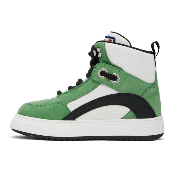  디스퀘어드2 Dsquared2 Green Boogie Sneakers 231148M237031