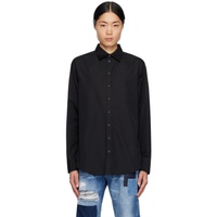 디스퀘어드2 Dsquared2 Black Dropped Shoulder Shirt 232148M192011