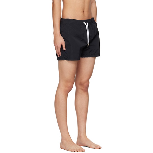  디스퀘어드2 Dsquared2 Black Printed Swim Shorts 231148M208001