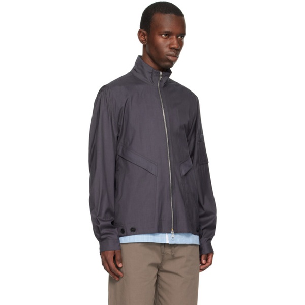  던힐 Dunhill Gray Utility Jacket 231443M180011