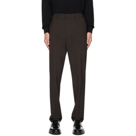 던힐 Dunhill Brown Tailored Trousers 232443M191004