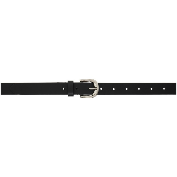  Dunst Black D-Buckle Classic Belt 241965F001002