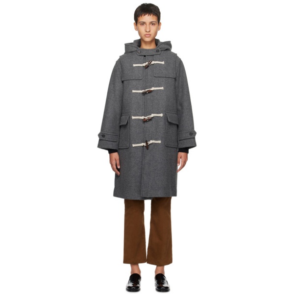  Dunst Gray Classic Coat 232965F059009