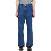 Dunst Blue Low-Rise Jeans 232965M186004