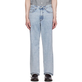 Dunst Blue Low-Rise Jeans 232965M186005