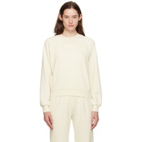 EETERNE 오프화이트 Off-White Shrunken Sweatshirt 241910F098000