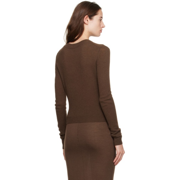  EETERNE Brown Francis Sweater 241910F096000