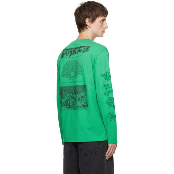  EEtudes Green Batia Suter 에디트 Edition Long Sleeve T-Shirt 232647M213031