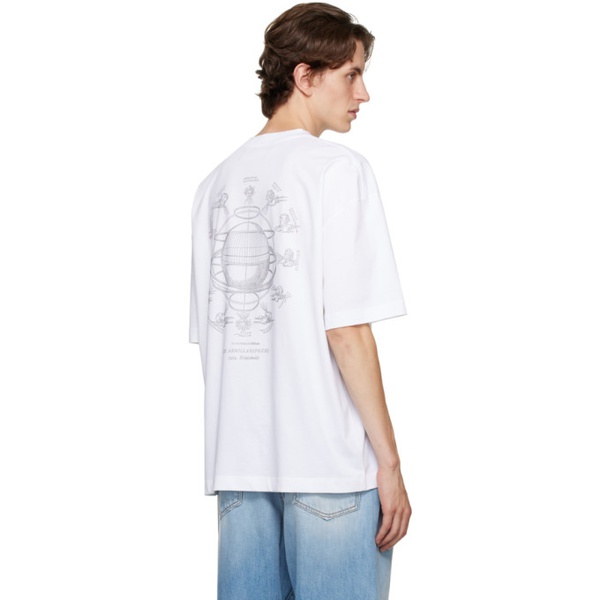  EEtudes White Batia Suter 에디트 Edition Spirit T-Shirt 232647M213030