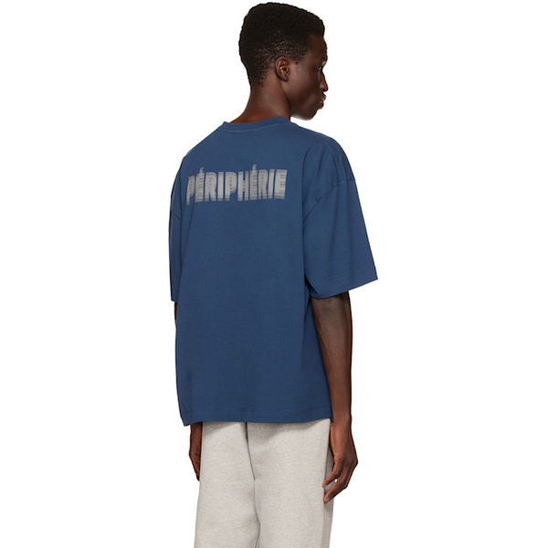  EEtudes Blue Spirit Peripherie T-Shirt 231647M213036