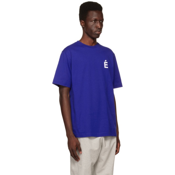  EEtudes Blue Wonder Patch T-Shirt 231647M213012