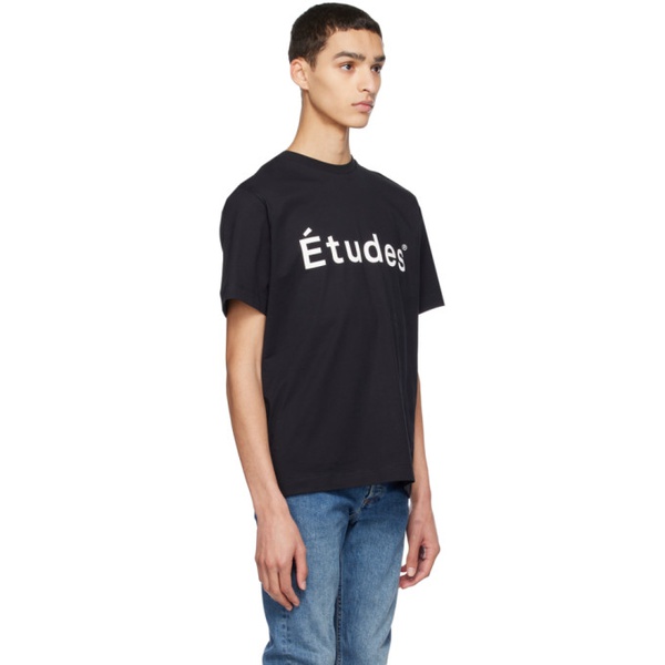  EEtudes Black Wonder T-Shirt 231647M213018