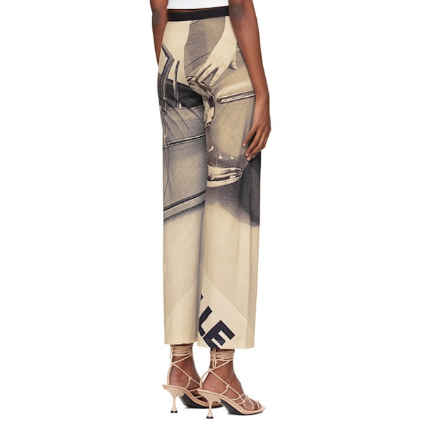  엘리스 ELLISS Grey Recycled Polyester Trousers 221752F087004