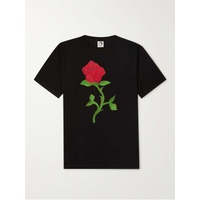 엔드리스 조이 ENDLESS JOY Embroidered Cotton-Jersey T-Shirt 1647597294788304