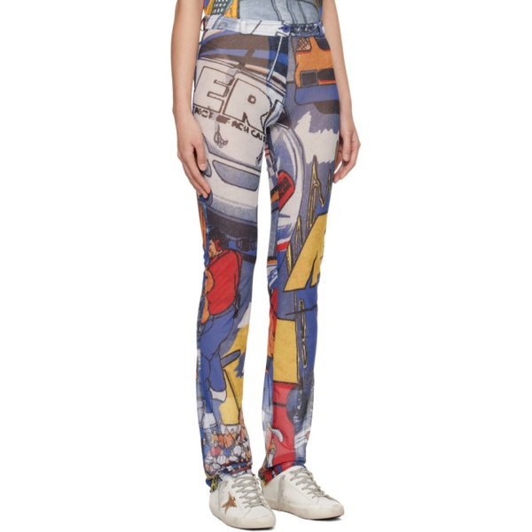  ERL Multicolor Printed Trousers 232260F087001