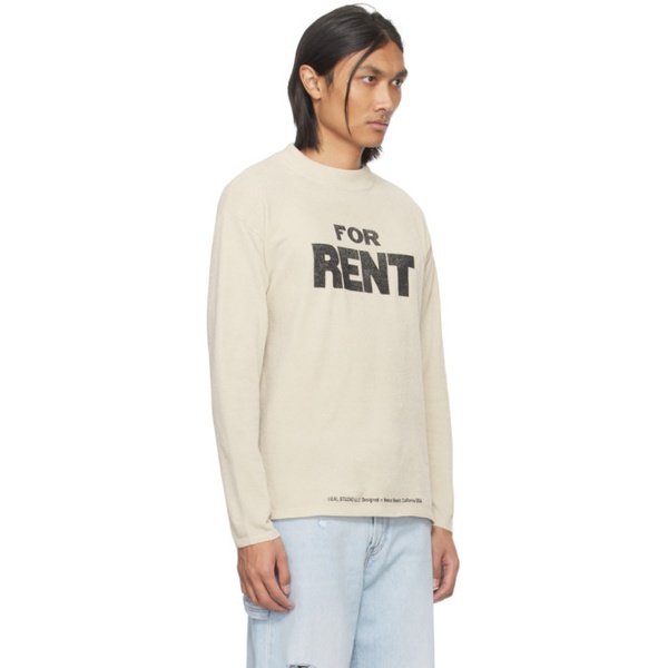  ERL 오프화이트 Off-White Printed Sweater 232260M201029