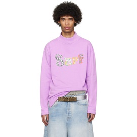 ERL Purple Surf Long Sleeve T-Shirt 241260M213024