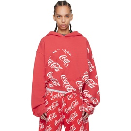 ERL Red Swirl Hoodie 241260F097003