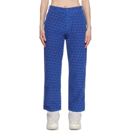 ERL Blue Padded Trousers 222260F069001