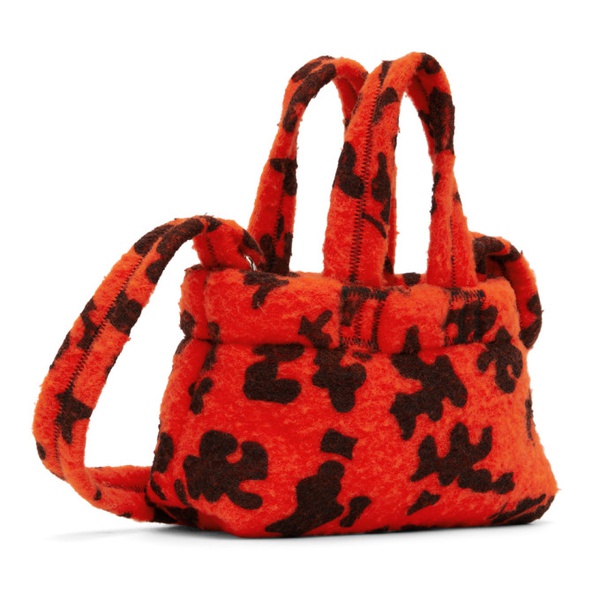  ERL Orange Mini Puffer Bag 232260F046000