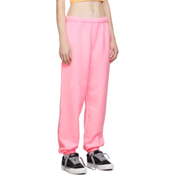  ERL Pink Elasticized Lounge Pants 232260F086001