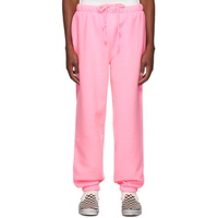 ERL Pink Two-Pocket Sweatpants 232260M190000