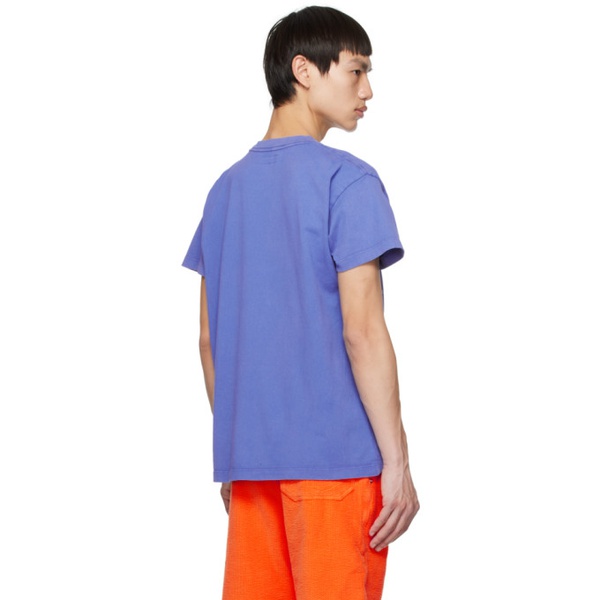  ERL Blue Silo T-Shirt 231260M213038