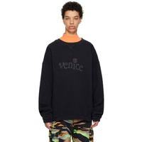 ERL Black Venice Sweater 231260F096000