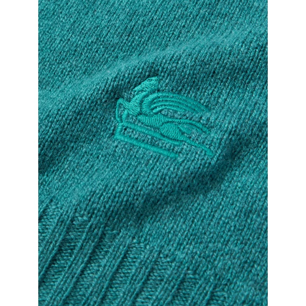  에트로 ETRO Logo-Embroidered Cashmere Sweater 1647597310460945